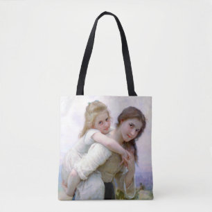 Bolso De Tela Hermanas, Bouguereau