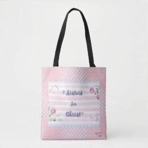 Bolso De Tela "Hermanas en Cristo": "Hermanas en la Biblia"