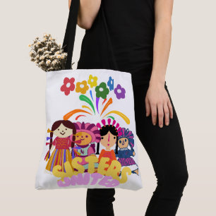 Bolso De Tela Hermanas Unidas