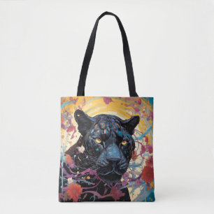 Bolso De Tela Hermandad Colorida de Animales