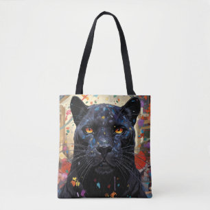 Bolso De Tela Hermandad Colorida de Animales