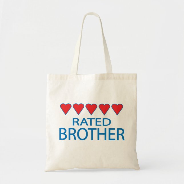 Bolso De Tela Hermano de cinco corazones (Frente)