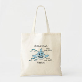 Bolso De Tela Hermano Shark Personalizado Beach Tote Bag