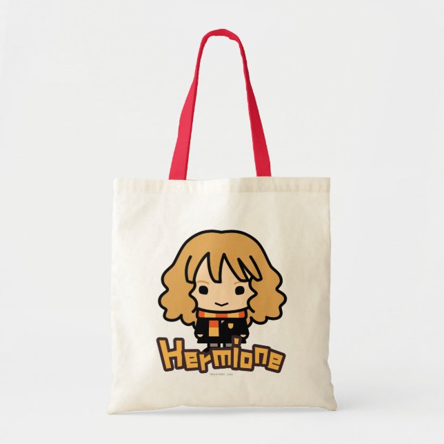 Bolso De Tela Hermione Granger Cartoon Character Art (Frente)