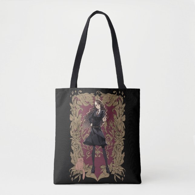 Bolso De Tela Hermione Granger Marco Adornado Anime (Anverso)
