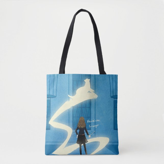 Bolso De Tela Hermione Granger Patronus Painting (Anverso)