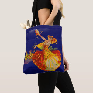 Bolso De Tela hermosa bailarina española