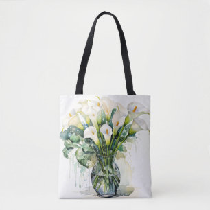 Bolso De Tela Hermosa Calla Lilies, recién elegida