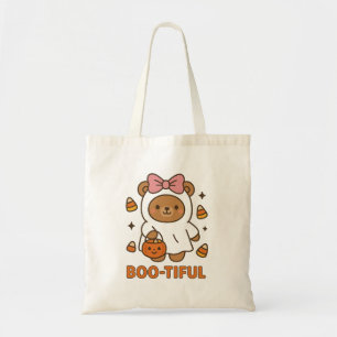 Bolso De Tela Hermosa camiseta de Halloween - Oso de peluche en