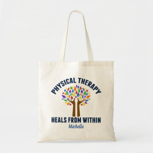 Bolso De Tela Hermosa cita Inspiradora de terapia física