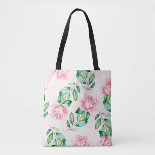 Bolso De Tela Hermosa Floral