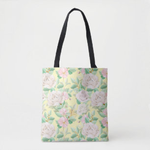 Bolso De Tela Hermosa Floral
