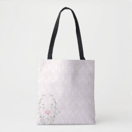 Bolso De Tela Hermosa Floral
