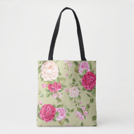 Bolso De Tela Hermosa Floral