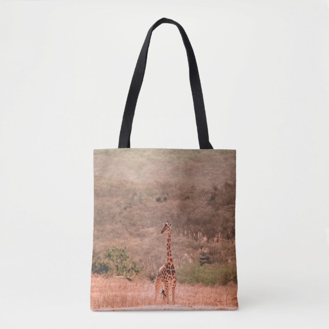 BOLSO DE TELA HERMOSA GIRAFFE (Anverso)