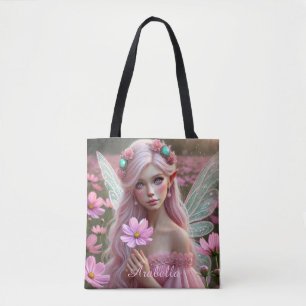 Bolso De Tela Hermosa hada de octubre en Cosmos