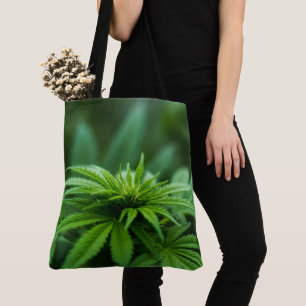 Bolso De Tela Hermosa hierba