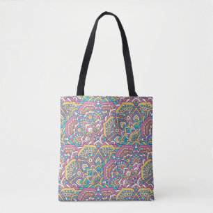 Bolso De Tela Hermosa Mandala