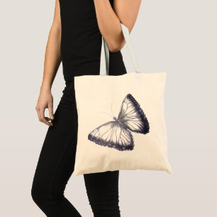 Bolso De Tela Hermosa mariposa