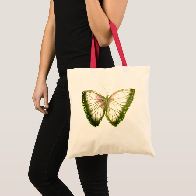 Bolso De Tela Hermosa mariposa (Anverso (producto))