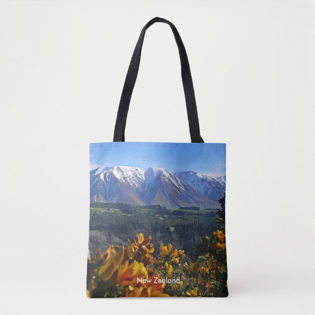 Bolso De Tela Hermosa Nueva Zelanda (Anverso)