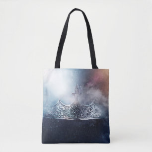 Bolso De Tela Hermosa reina y corona real