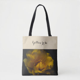Bolso De Tela Hermosa rosa amarilla