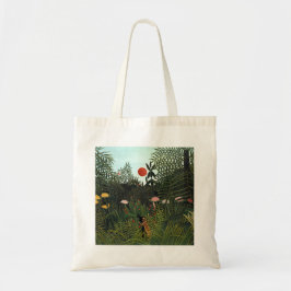Bolso De Tela Hermosa Selva Virgen de Henri Rousseau