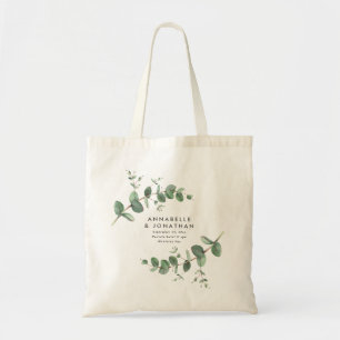 Bolso De Tela Hermosa y delicada siesta boda de follaje eucalipt