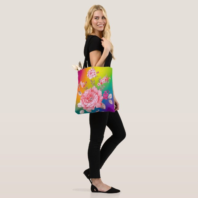 Bolso De Tela Hermosas flores (Puesto)