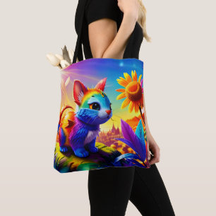 Bolso De Tela Hermoso animal tres