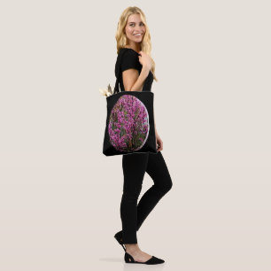 Bolso De Tela Hermoso árbol Red Bud.....