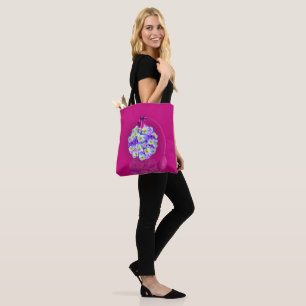 Bolso De Tela Hermoso Atomizador Pansy