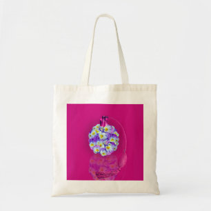 Bolso De Tela Hermoso Atomizador Pansy