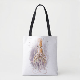 Bolso De Tela Hermoso Calamar Temático con Rubor Precioso