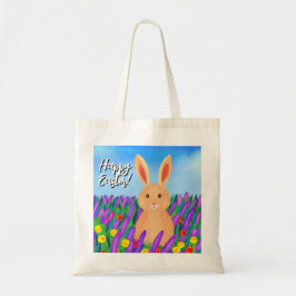 Bolso De Tela Hermoso de Pascua en las flores