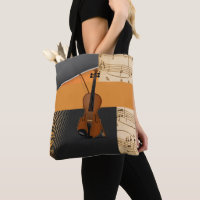 Hermoso diseño musical abstracto de violín