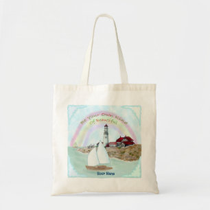 Bolso De Tela Hermoso faro