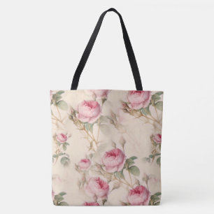 Bolso De Tela Hermoso floral vintage