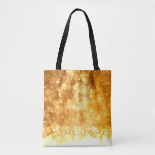 Bolso De Tela Hermoso fondo purpurina rojo dorado de lujo.