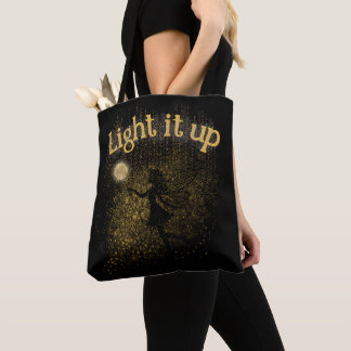 Bolso De Tela Hermoso hada luminosa