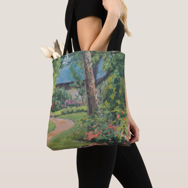 Bolso De Tela Hermoso jardín de Missouri St Louis Botanica (Detalle)