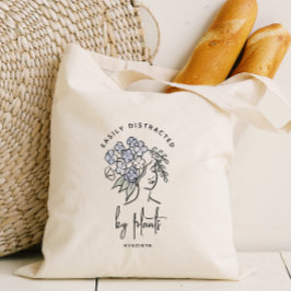 Bolso De Tela Hermoso jardinero floral distrado personalizado