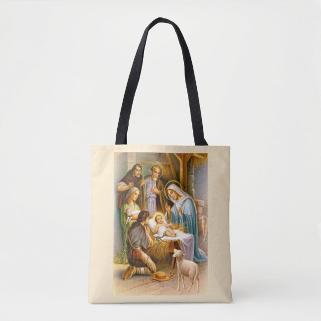 Bolso De Tela Hermoso nacimiento (Anverso)