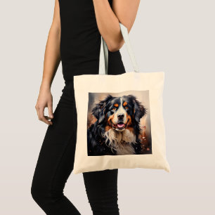 Bolso De Tela Hermoso perro de montaña suizo de Berna