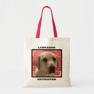 Bolso De Tela Hermoso perro recuperador de labrador amarillo