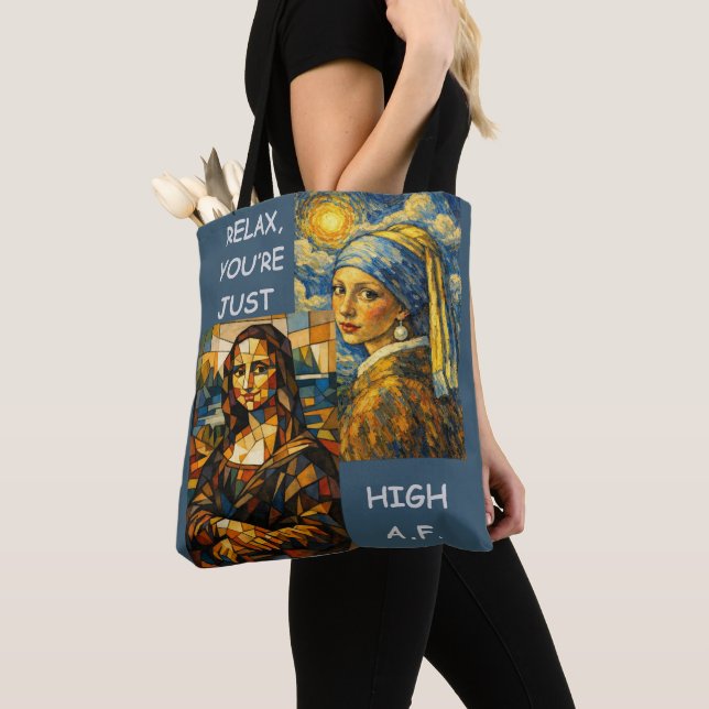 Bolso De Tela Hermoso Sueño Febril (Detalle)