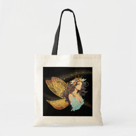 Bolso De Tela Hermoso Tote Queen Fairy