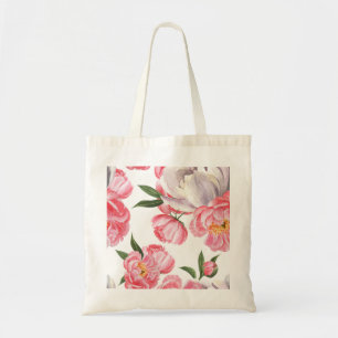 Bolso De Tela Hermosos Rosas