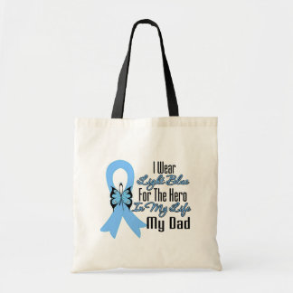 Bolso De Tela Héroe de la cinta de cáncer de próstata Mi papá